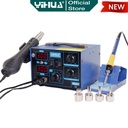 Yihua 862D+ Blower Solder Uap Hot 2 IN 1 Soldering Station Digital ORI