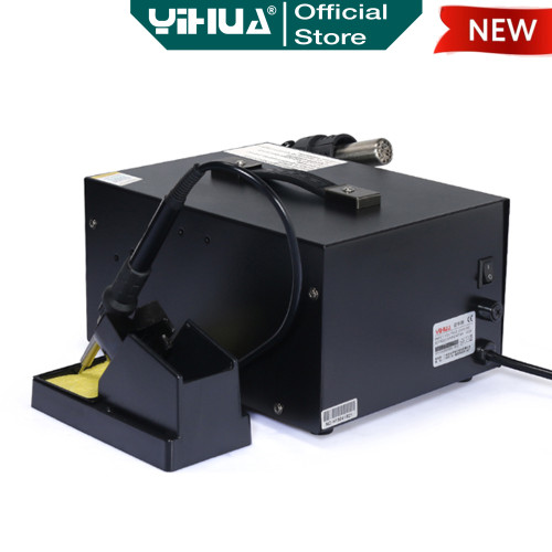 Yihua 952D+ Blower Uap Hot Air Pump 2 IN 1 Solder Station Digital ORI