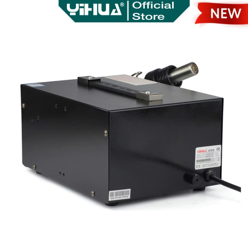 Yihua 850AD Blower Solder Uap Digital Hot Gun SMD Rework Station ORI