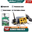 Yihua 902D Blower Solder Uap Hot Gun Rework - Sodering Station Digital