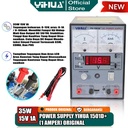 Yihua 1501D+ Power Supply HP Manual 1A Pulus Kabel 15V 1Amper Original