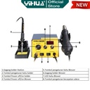 Yihua 902D Blower Solder Uap Hot Gun Rework - Sodering Station Digital