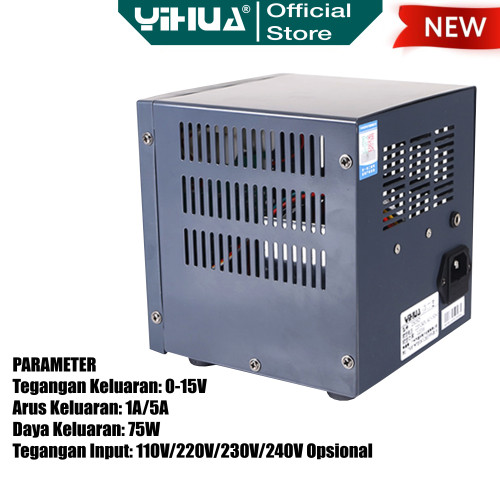 Yihua 1503D Power Supply Digital 15V 5A USB With Super Charger 3.0 ORI