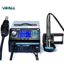 Yihua 992DA+ Solder Station Blower Uap Hot Air + Vaccum Pengisap Asap