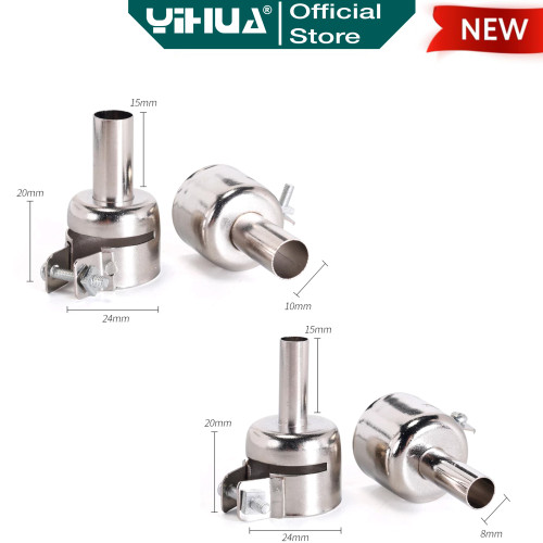 Yihua 857 850 Mata Blower Station Corong Nozzel 5 IN1 Hot Air Gun Tip