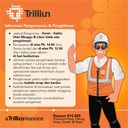 Selang Air PVC Trilliun Hiprex 3/4" Inch - 50 Meter