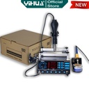 Yihua 853AAA Blower Uap Hot Air Gun Solder Station 3 IN1 Preheater ORI