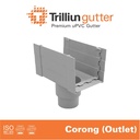Fitting Talang uPVC Trilliun Outlet (140) - Talang Air Corong