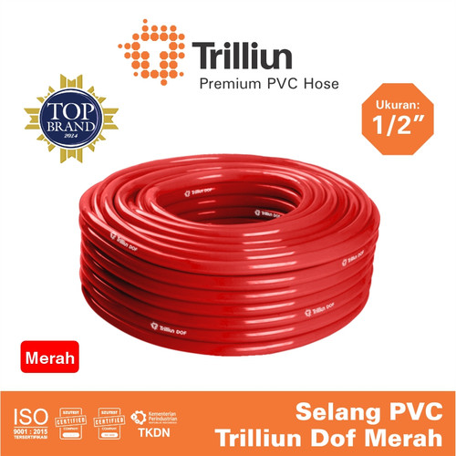 Selang Air PVC Trilliun Dof 1/2" Inch - 10 Meter