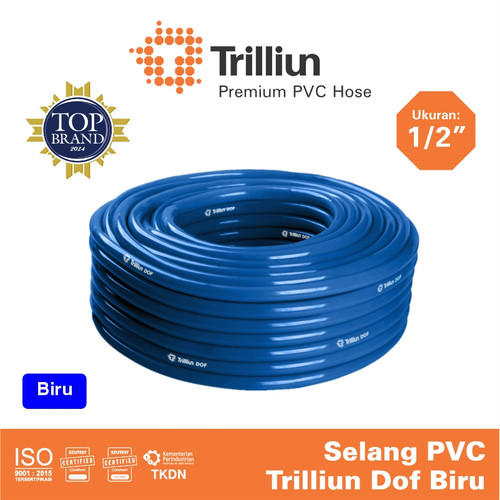 Selang Air PVC Trilliun Dof 1/2" Inch - 10 Meter