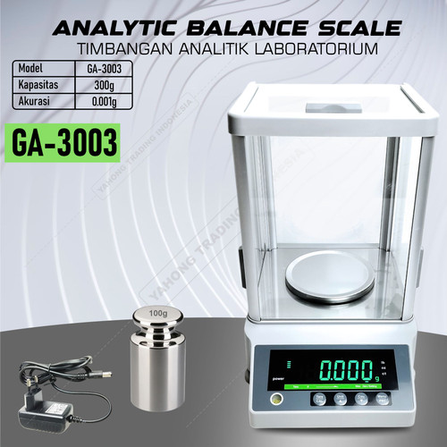 Timbangan Digital Laboratorium 300g 500g 0.001g