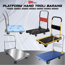 Sunc Tools Platform Hand Troli Barang 150kg 200kg 300kg 400kg 500kg 600kg 800kg
