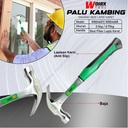 Palu Kambing BESI 0.5kg 0.75kg Martil Hammer Gagang Fiber