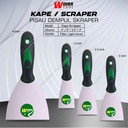 Kape Gagang Fiber Karet 2" 2.5" 3" 4" inch Scraper Besi