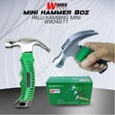 Palu Kambing Mini Gagang Fiber 8 oz (0.25 kg / 250 gram)