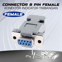 Connector 9 Pin Female Timbangan Digital