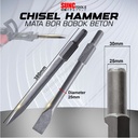 Mata Bor Bobok Beton Jack Hammer Pipih Flat Lancip Chisel