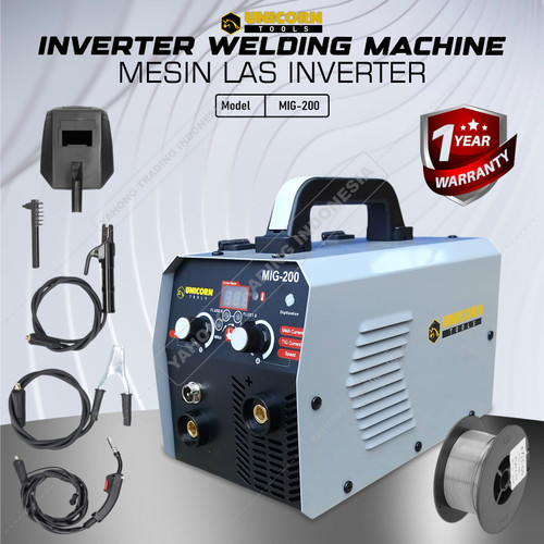 Mesin Las Inverter MIG-200 IGBT Las Inverter Trafo Mesin Las Low Watt Mesin Las Trafo