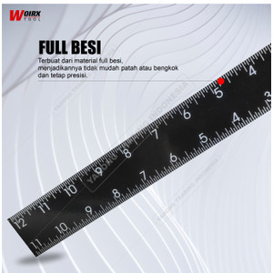 Penggaris Siku Meter Siku Tukang Full Besi 20x30cm 40x60cm
