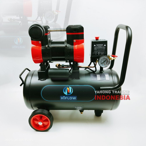 Kompresor Udara Angin Tanpa Oli 24L Air Compressor 1.3Hp 24L