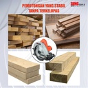 Gergaji Kayu Listrik Circular Saw Mata 7 inch 24T