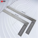 Penggaris Siku Tukang Stainless 250mm 300mm