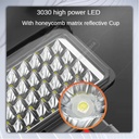 Lampu LED Portable 8" inch Tenaga Baterai SUNC TOOLS