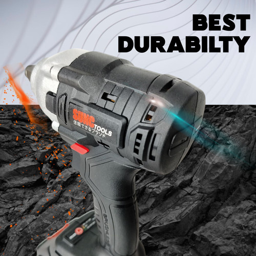 Mesin Impact Wrench Impact Baterai Cordless 48F SUNC TOOLS