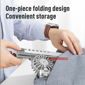Meja Laptop Stand Laptop Besi Aluminium Kipas Laptop Lipat