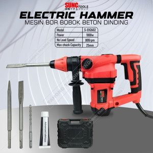 Hammer Drill Impact Drill Mesin Bor Tembok Beton Bobok