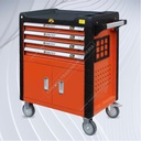 Toolbox Trolly Kabinet 4 Drawer 234pcs Tool Box Roller