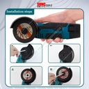 Angle Grinder Mesin Gerinda Tangan Alat Pemotong