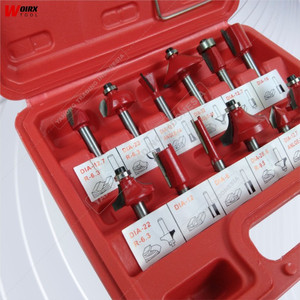 Mata Router Set Mata Profil Mata Trimmer Set Router Bit Set 12pc