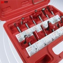 Mata Router Set Mata Profil Mata Trimmer Set Router Bit Set 12pc