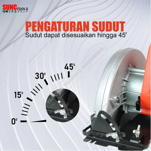 Paket Tukang Kayu Circular Saw Planner Gergaji Kayu Bundar dan Mesin Serut Kayu