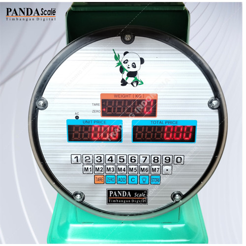 Timbangan Duduk Digital 150kg Timbangan Buah Sayur Barang Hasil Panen  Paket PANDA SCALE INSTAN