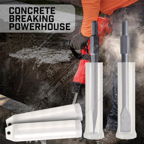 Mata Bor Bobok Beton Jack Hammer Pipih Flat Lancip Chisel