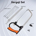 Gergaji Ukir Serbaguna Gergaji Besi Kaca Kayu Magic Saw Mini Gergaji Tangan Multifungsi