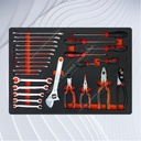 Toolbox Trolly Kabinet 4 Drawer 234pcs Tool Box Roller