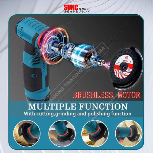 Angle Grinder Mesin Gerinda Tangan Alat Pemotong
