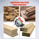 Paket Tukang Kayu Circular Saw Planner Gergaji Kayu Bundar dan Mesin Serut Kayu