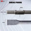Mata Bor Bobok Beton Jack Hammer Pipih Flat Lancip Chisel