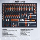 Toolbox Trolly Kabinet 7 Drawer 352pcs Tool Box Roller