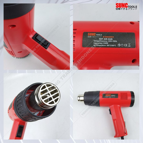 Heat Gun Hot Gun Electric Mesin Pemanas