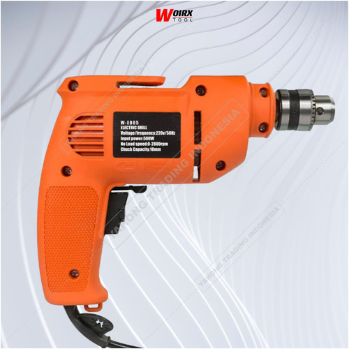 Mesin Bor Listrik 10mm Bolak Balik Electric Drill WOIRX 500W