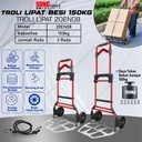 Troli Lipat Serbaguna Trolly Trolley Foldable Hand Truck