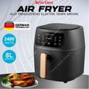 Digital Air Fryer Mesin Penggoreng Tanpa Minyak Elektrik 2400W 8L