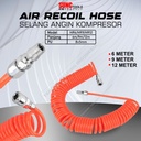 Selang Angin Kompresor Air Recoil Hose 6M 9M 12M SUNC TOOLS