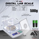 Timbangan Digital SF-400C 600g 0.01g Timbangan Dapur Bubuk Obat Emas