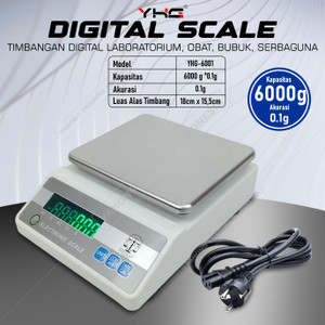 Timbangan Digital Counting YHG YH-6001 6000g 6kg 0.1g